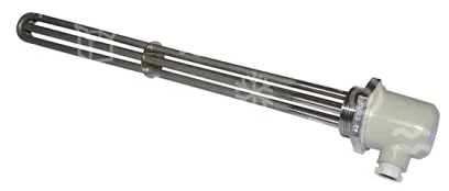 těleso topné 4000 W, 3x230 V, L=303 mm, elektrokotle nerez, G 6/4